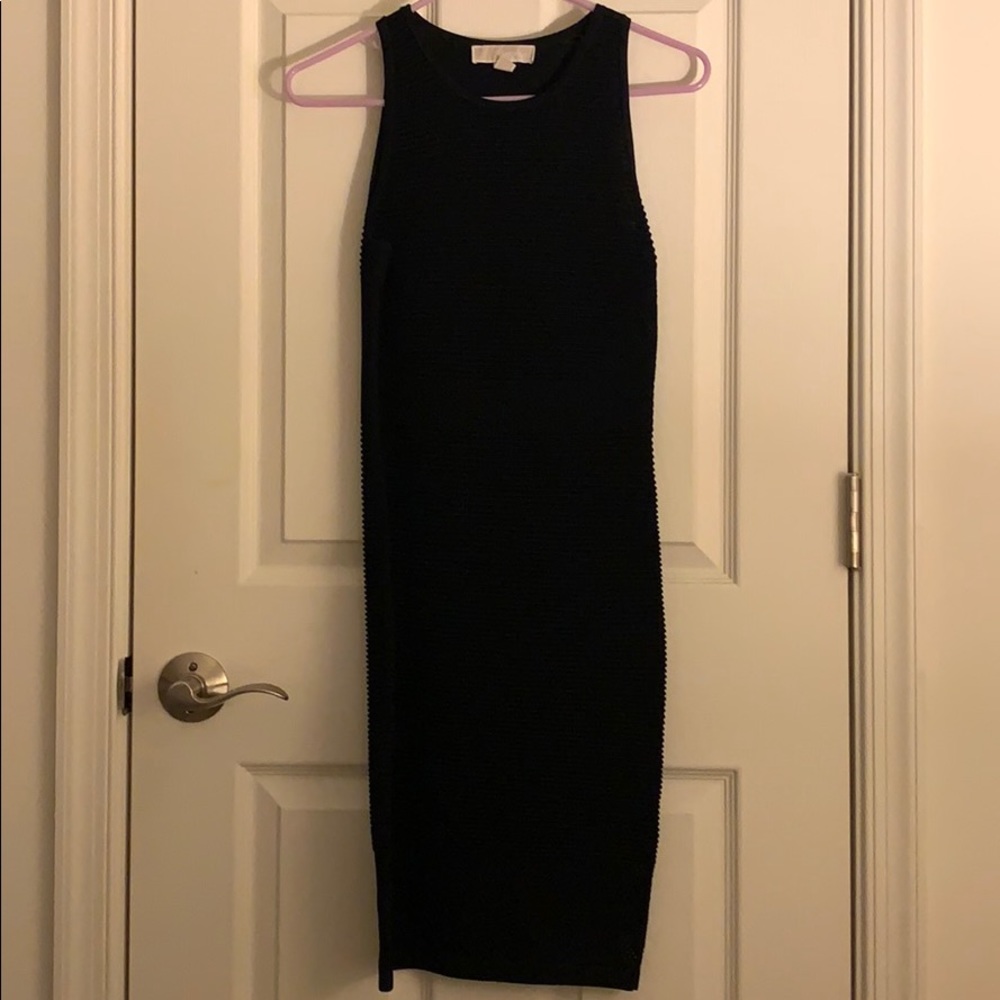 Michael Kors fitted little black dress